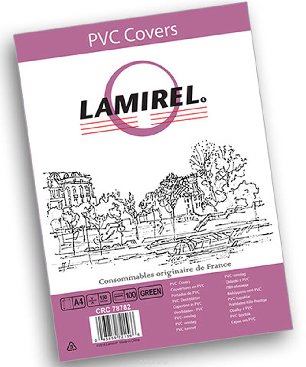Lamirel LA-78782 Transparent A4, Green    (100 )