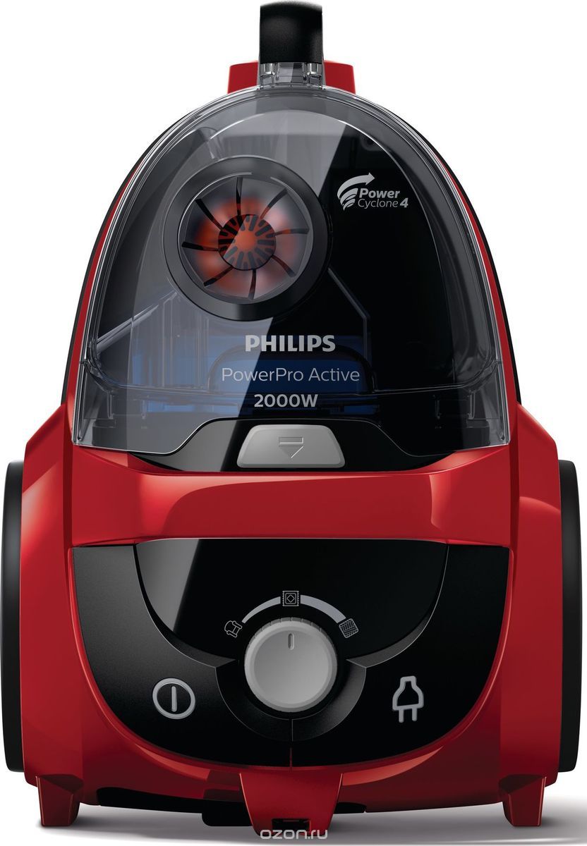 Philips FC8671/01 PowerPro Active, Red 