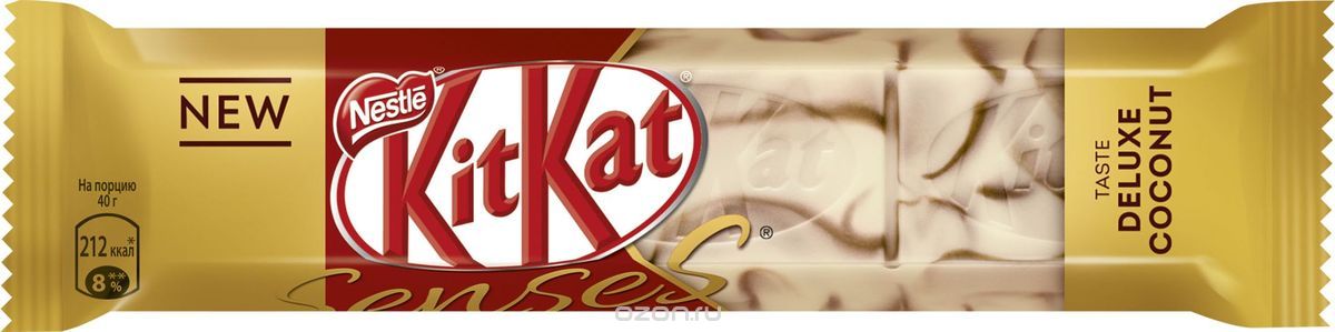 KitKat Senses Taste Deluxe Coconut              , 40 