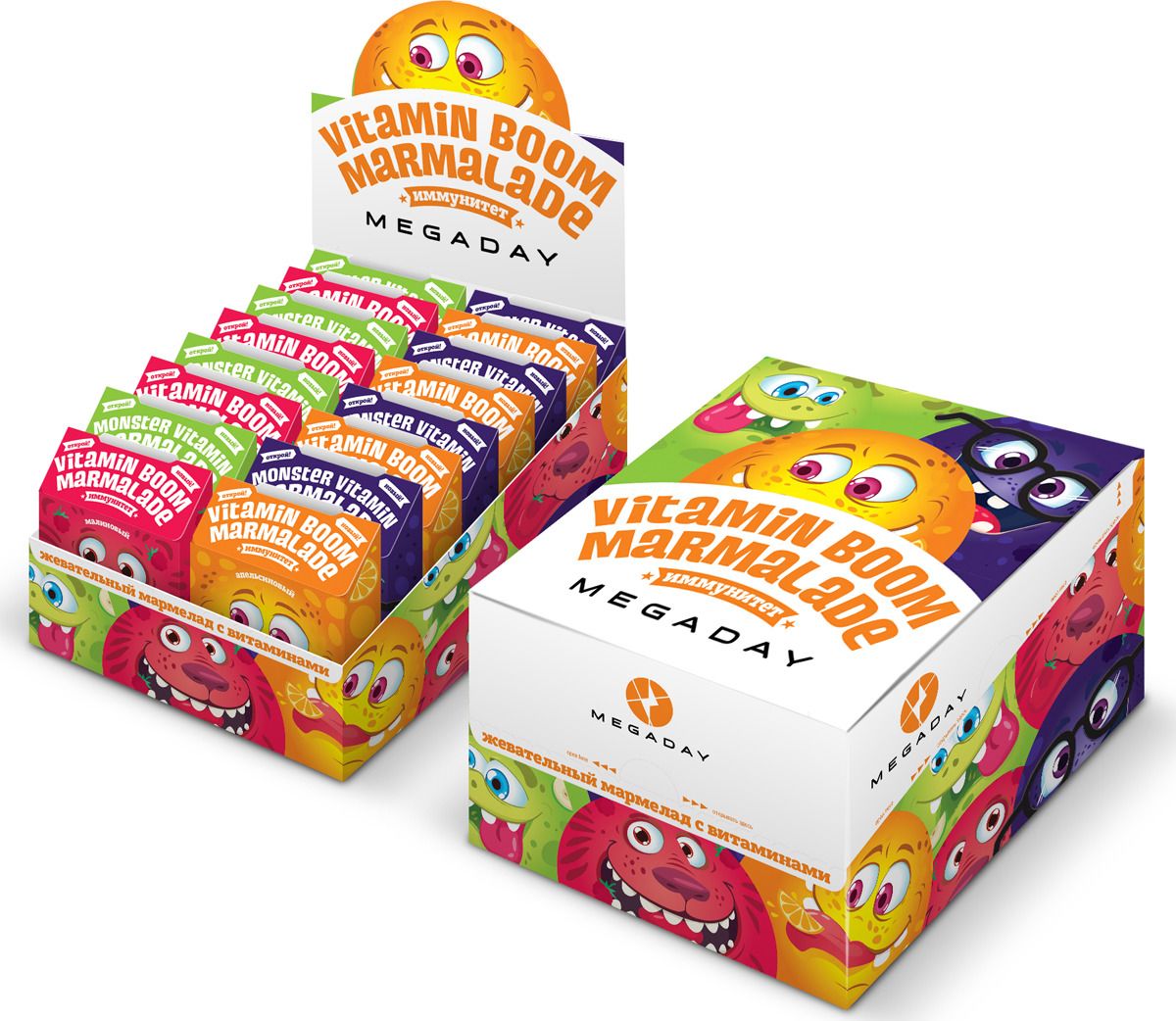  MegaDay Kids Vitamin Boom, , , 16   20 