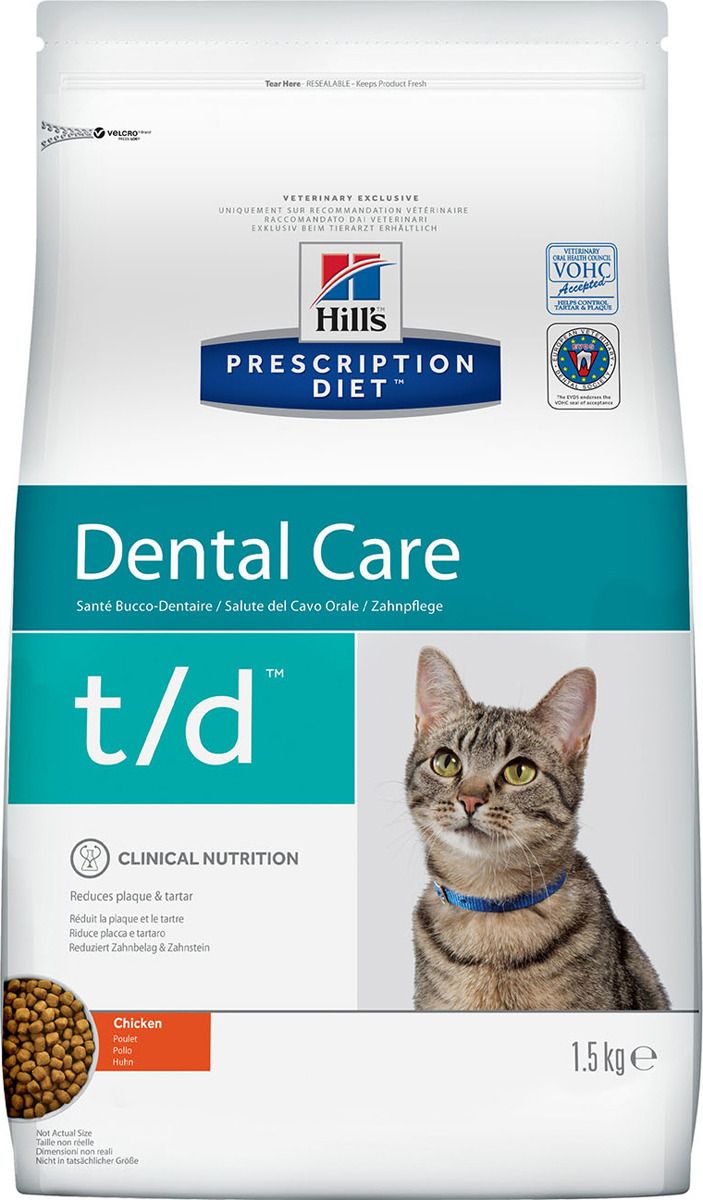   Hill's Prescription Diet t/d Dental Care       ,  , 1,5 